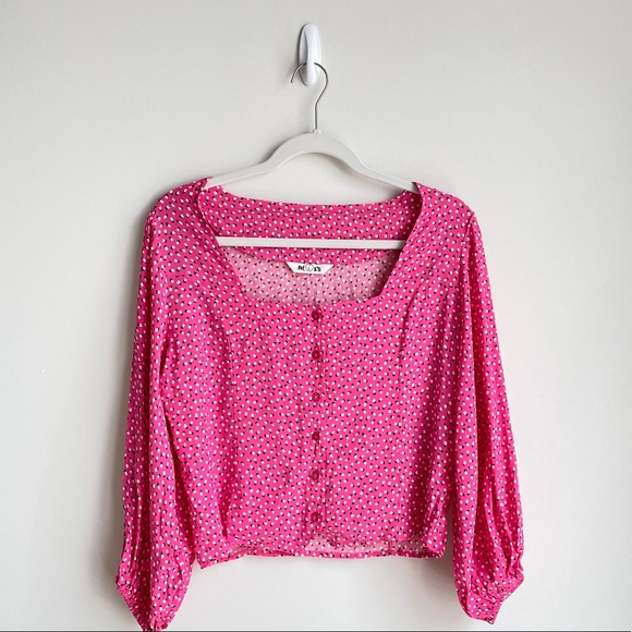 Tops - PINK REVOLVE BLOUSE